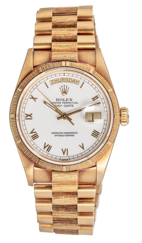 rolex 18k gold president watch|rolex president 18k gold cost.